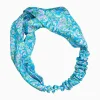 Hats & Hair^Lilly Pulitzer Twist Headband Wrap Cumulus Blue Chick Magnet
