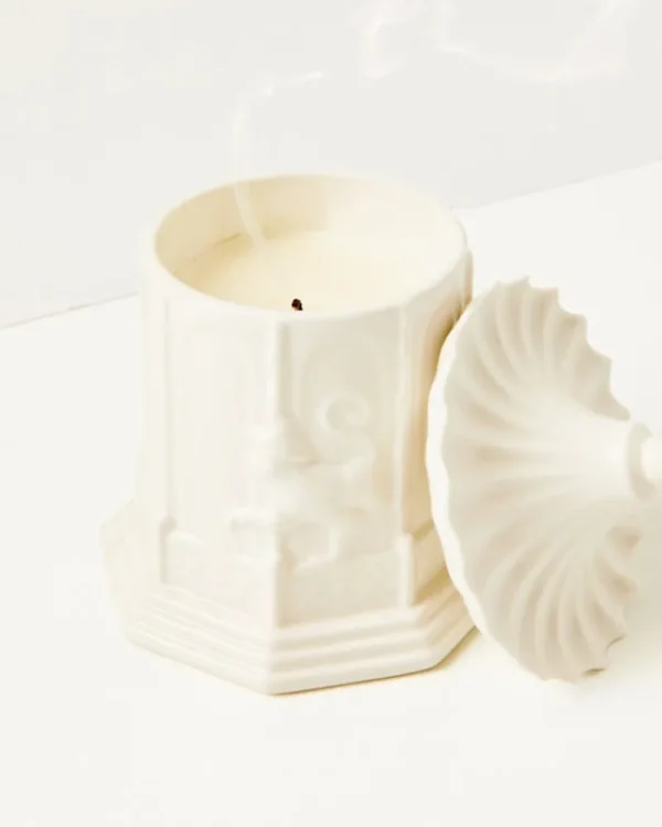 Home Decor^Lilly Pulitzer Two'S Company For Pagoda Candle Resort White