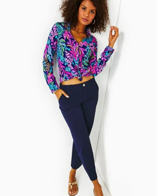 Bottoms^Lilly Pulitzer Upf 50+ 28" Travel Trouser True Navy