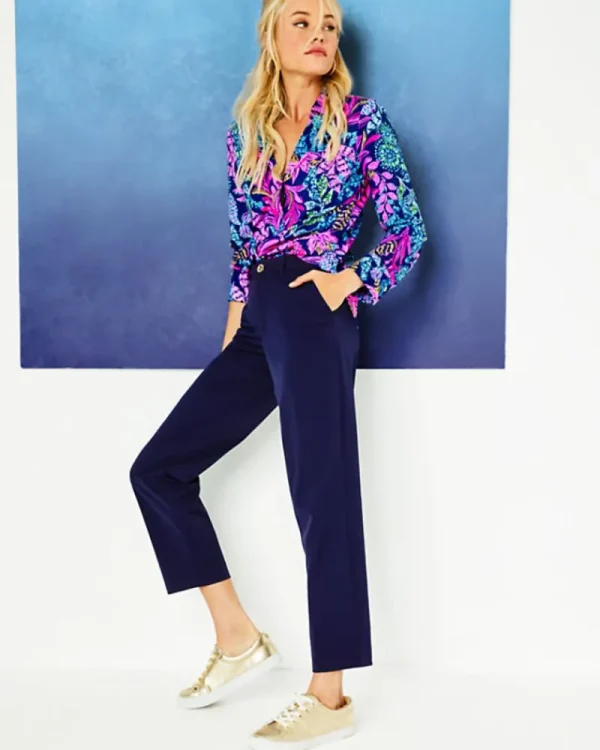 Bottoms^Lilly Pulitzer Upf 50+ 28" Travel Trouser True Navy