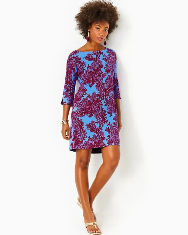 Dresses^Lilly Pulitzer Upf 50+ Chillylilly Braedyn Dress Abaco Blue Feel Like A Shellebrity