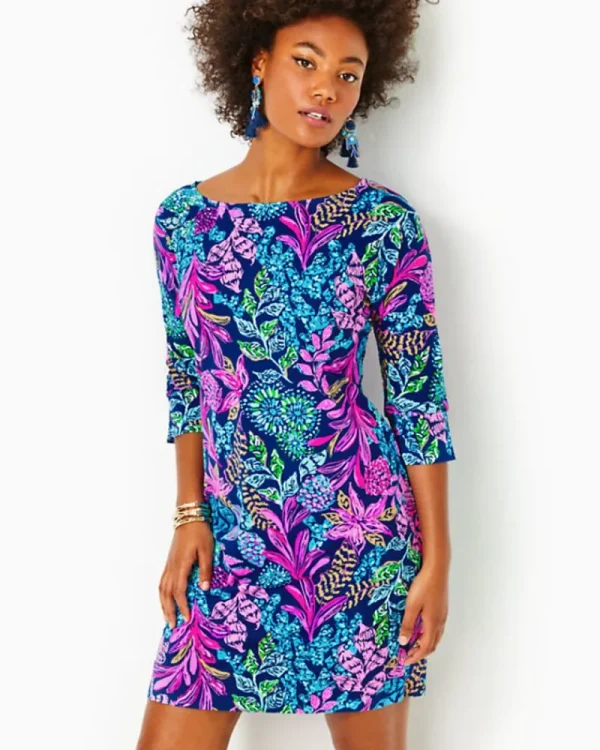 Dresses^Lilly Pulitzer Upf 50+ Chillylilly Braedyn Dress Aegean Navy Calypso Coast