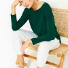 Loungewear^Lilly Pulitzer Upf 50+ Karessa Top Evergreen