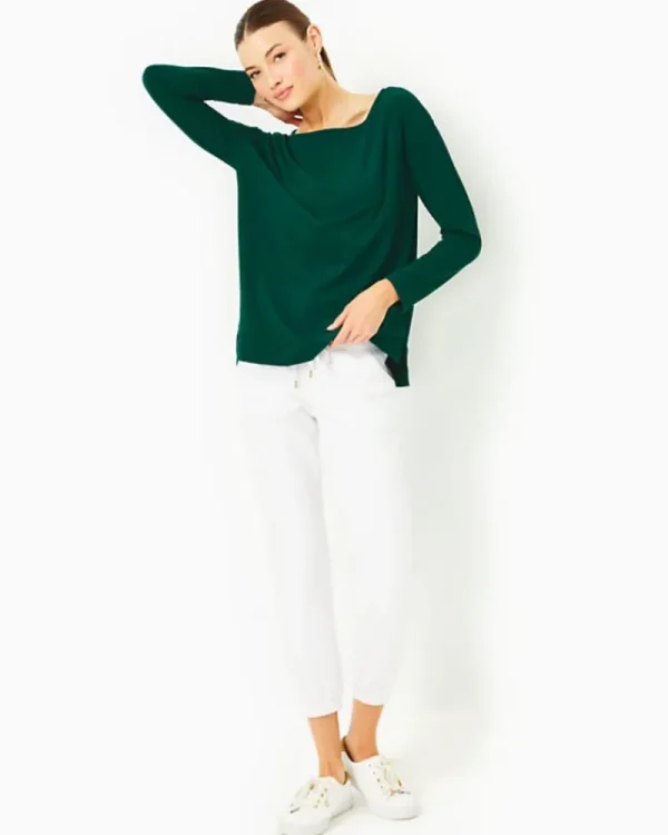 Loungewear^Lilly Pulitzer Upf 50+ Karessa Top Evergreen