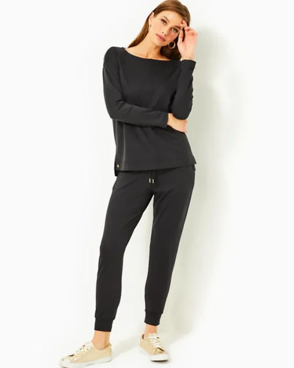 Loungewear^Lilly Pulitzer Upf 50+ Karessa Top Black