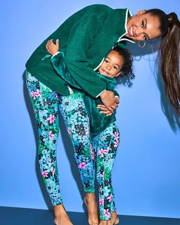 Loungewear^Lilly Pulitzer Upf 50+ Luxletic 26" High Rise Weekender Legging Multi Soiree All Day