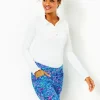 Activewear^Lilly Pulitzer Upf 50+ Luxletic 9" Reid Short Breakwater Blue Shells N Bells Golf