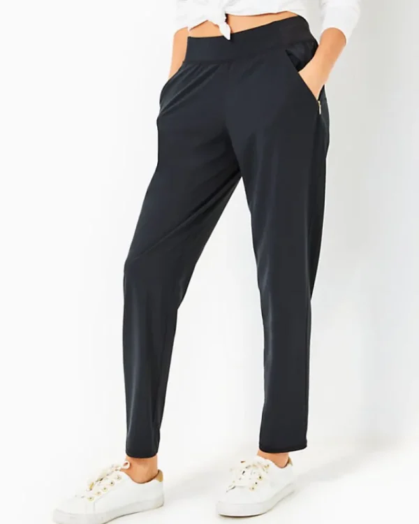 Loungewear^Lilly Pulitzer Upf 50+ Luxletic 28" Run Around Pant Onyx