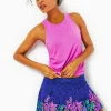 Activewear^Lilly Pulitzer Upf 50+ Luxletic Annora Skort Aegean Navy Calypso Coast Engineered Skort