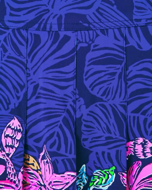 Activewear^Lilly Pulitzer Upf 50+ Luxletic Annora Skort Aegean Navy Calypso Coast Engineered Skort