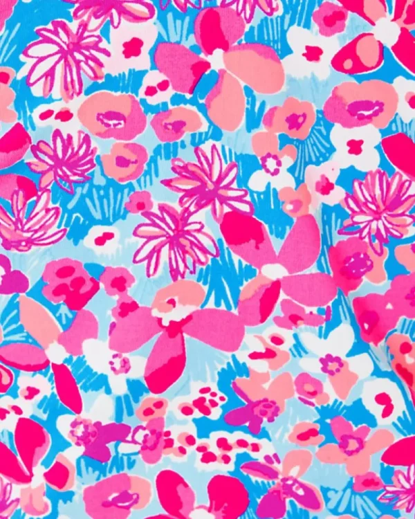 Activewear^Lilly Pulitzer Upf 50+ Luxletic Asana Bra Tank Aura Pink Baby Bloomer