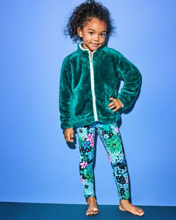 Girls Tops & Bottoms^Lilly Pulitzer Upf 50+ Luxletic Girls Mini Weekender Legging Multi Soiree All Day