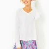 Activewear^Lilly Pulitzer Upf 50+ Luxletic Renay Sunguard Top Resort White