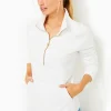 Activewear^Lilly Pulitzer Upf 50+ Skipper Popover Resort White