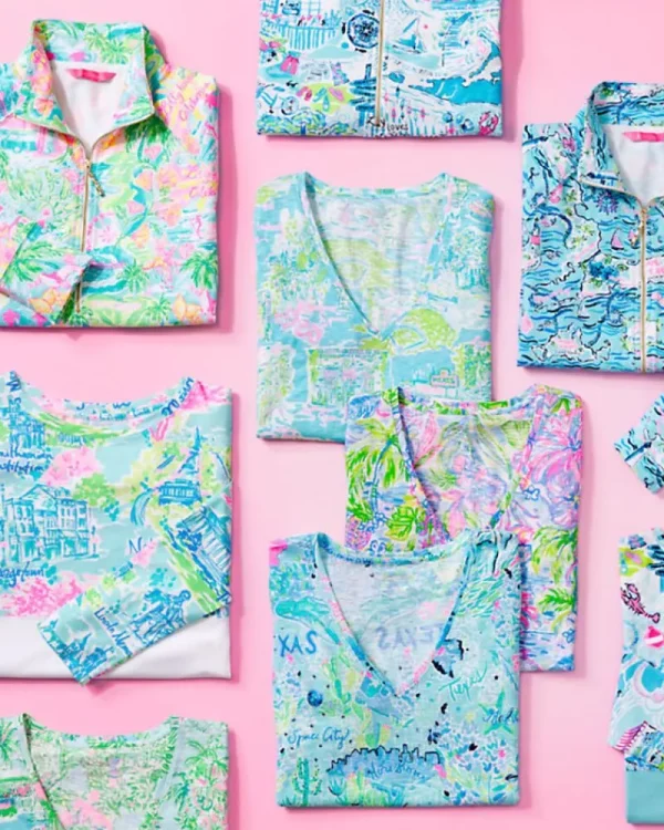 Outerwear^Lilly Pulitzer Upf 50+ Skipper Popover Multi Lilly Loves Philly