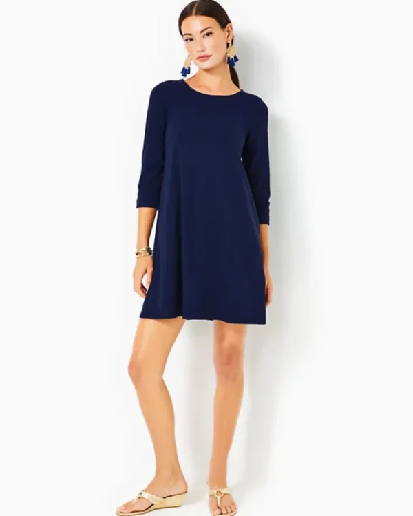 Dresses^Lilly Pulitzer Upf 50+ Solia Dress True Navy