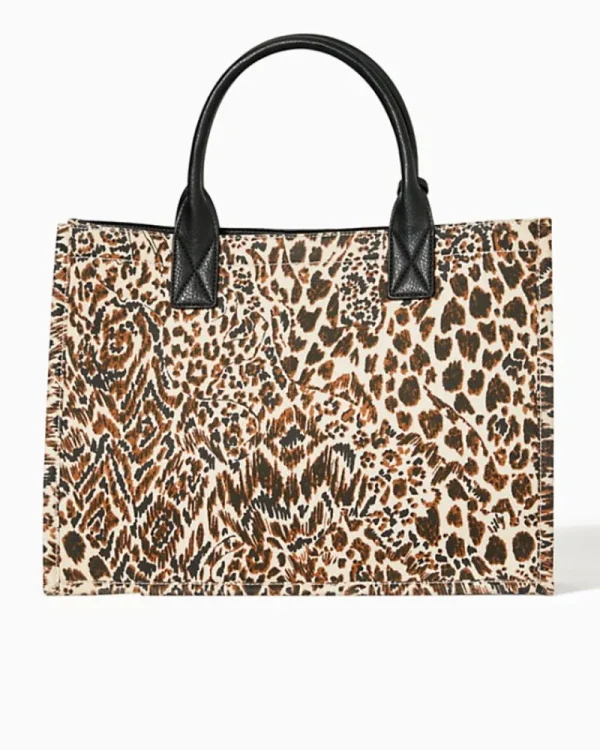 Bags^Lilly Pulitzer Winstead Tote Macadamia Big Pattern Play